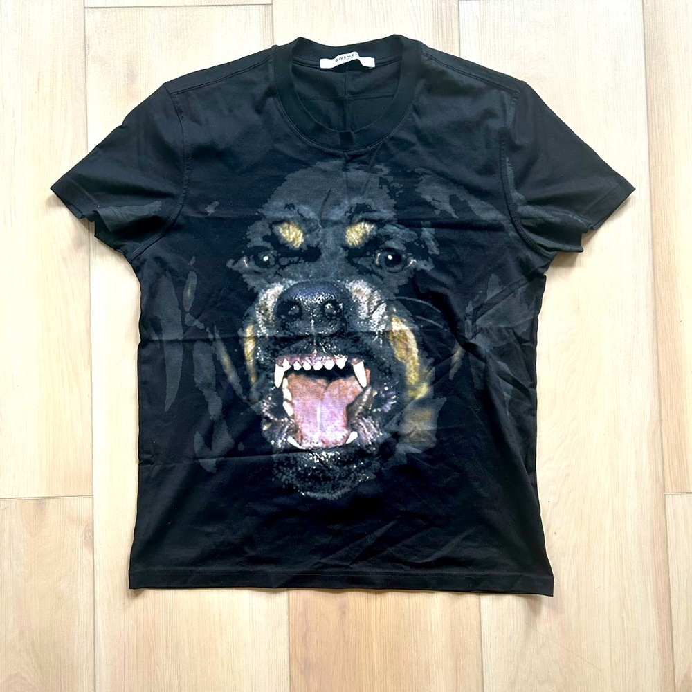 Givenchy Oversized Rottweiler T-Shirt. Small